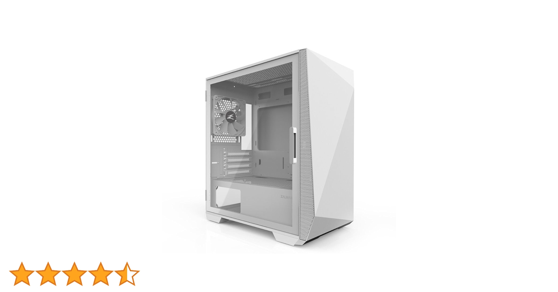 Amazon.co.jp: ZALMAN Z1 Iceberg White ミニタワー型PCケース 多角形
